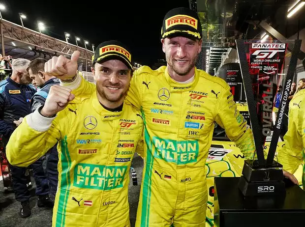 Lucas Auer und Maro Engel gewinnen die GT-World-Challenge-Europe 2024 Titel-Bild zur News: Lucas Auer und Maro Engel gewinnen die GT-World-Challenge-Europe 2024