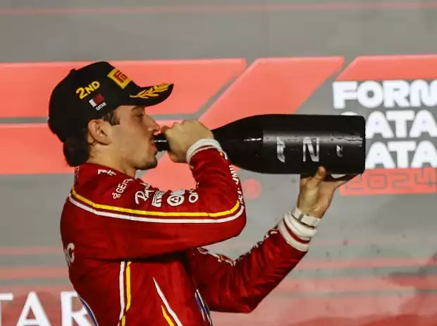 Titel-Bild zur News: Charles Leclerc, Max Verstappen, Oscar Piastri
