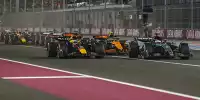 George Russell, Max Verstappen, Lando Norris, Oscar Piastri