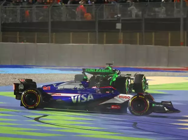 Valtteri Bottas musste Lawson ausweichen - der Anfang vom Ende ... Titel-Bild zur News: Valtteri Bottas musste Lawson ausweichen - der Anfang vom Ende ...