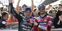MootGP-Weltmeister 2024: Jorge Martin, mit Francesco Bagnaia