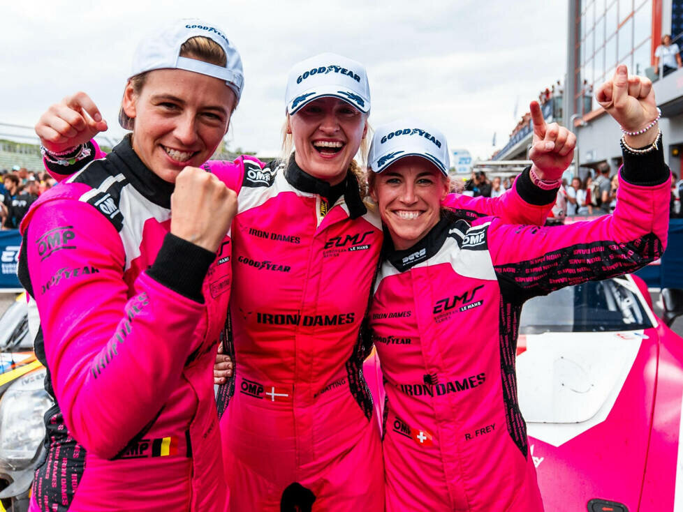 Beim ELMS-Rennen in Imola 2024 feierten die Iron-Dames den LMGT3-Klassensieg