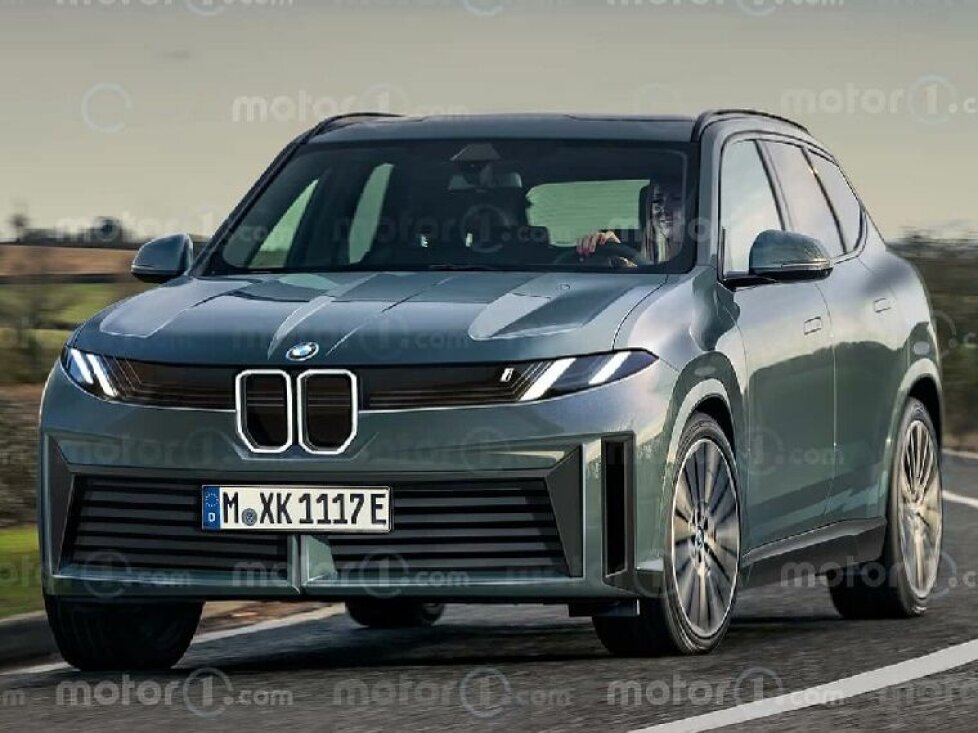 BMW iX3 (2025) gerendert von Motor1.com