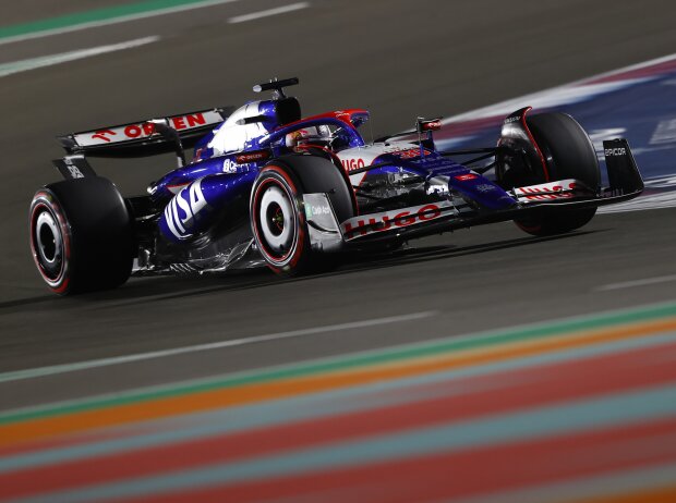 Liam Lawson (Racing Bulls) beim Formel-1-Rennen in Katar 2024 Liam Lawson (Racing Bulls) beim Formel-1-Rennen in Katar 2024