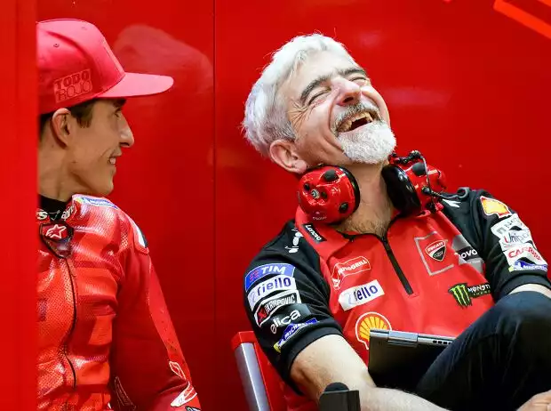 Marc Marquez; Luigi Dall'Igna Titel-Bild zur News: Marc Marquez; Luigi Dall'Igna