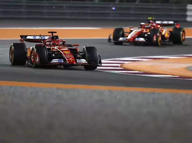 Charles Leclerc, Carlos Sainz Titel-Bild zur News: Charles Leclerc, Carlos Sainz