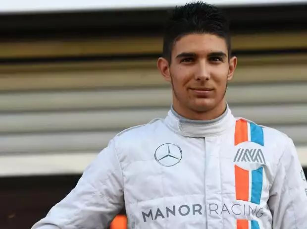 Esteban Ocon 2016 bei Manor Titel-Bild zur News: Esteban Ocon 2016 bei Manor