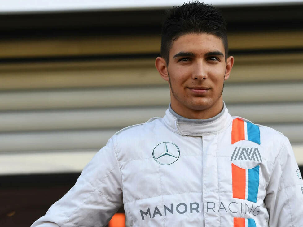 Esteban Ocon 2016 bei Manor
