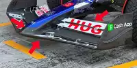 Frontflügel-Update am Racing Bulls VCARB 01 in Abu Dhabi 2024
