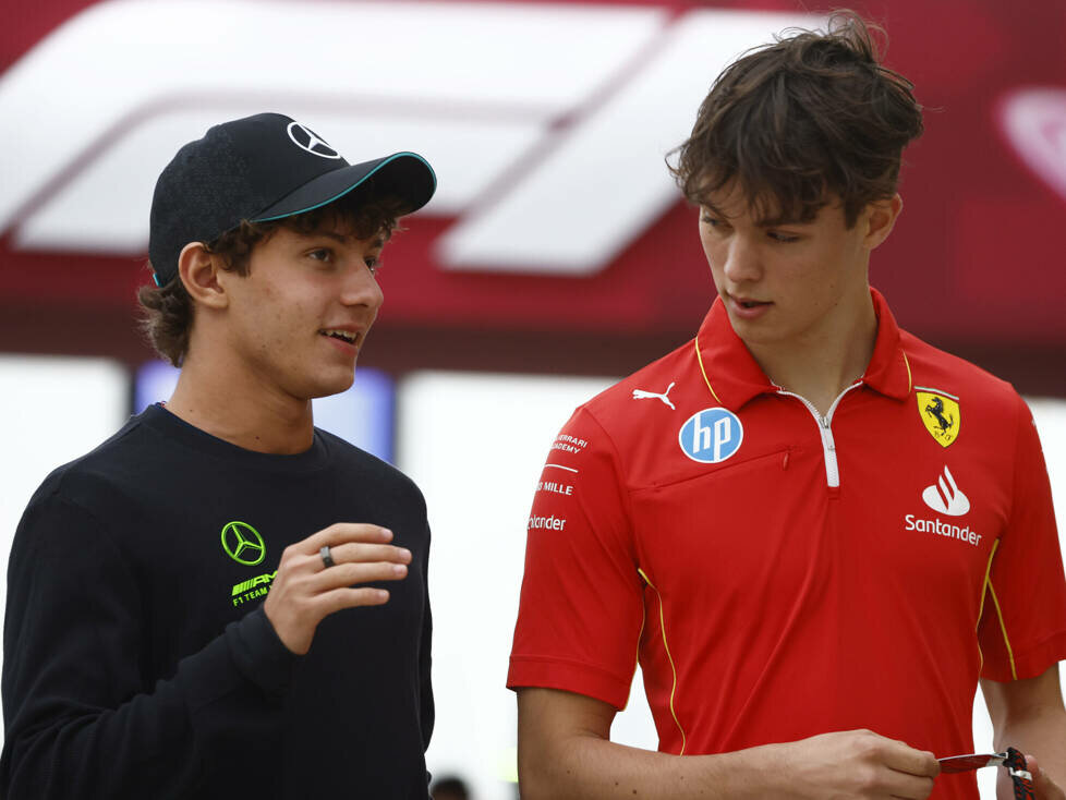 Andrea Kimi Antonelli und Oliver Bearman