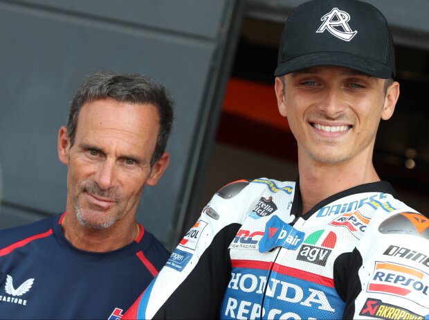 Alberto Puig, Luca Marini Alberto Puig, Luca Marini
