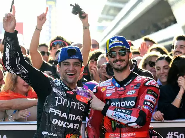 Jorge Martin, Francesco Bagnaia Titel-Bild zur News: Jorge Martin, Francesco Bagnaia