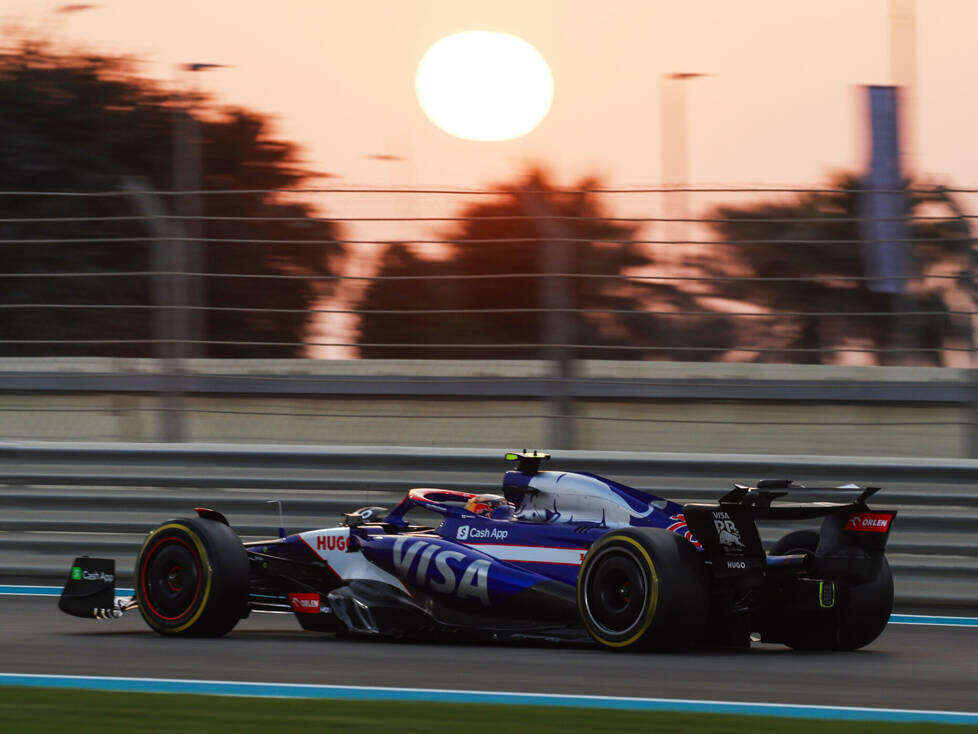 Der Abu-Dhabi-GP 2024 war für Yuki Tsunoda kein großer Erfolg