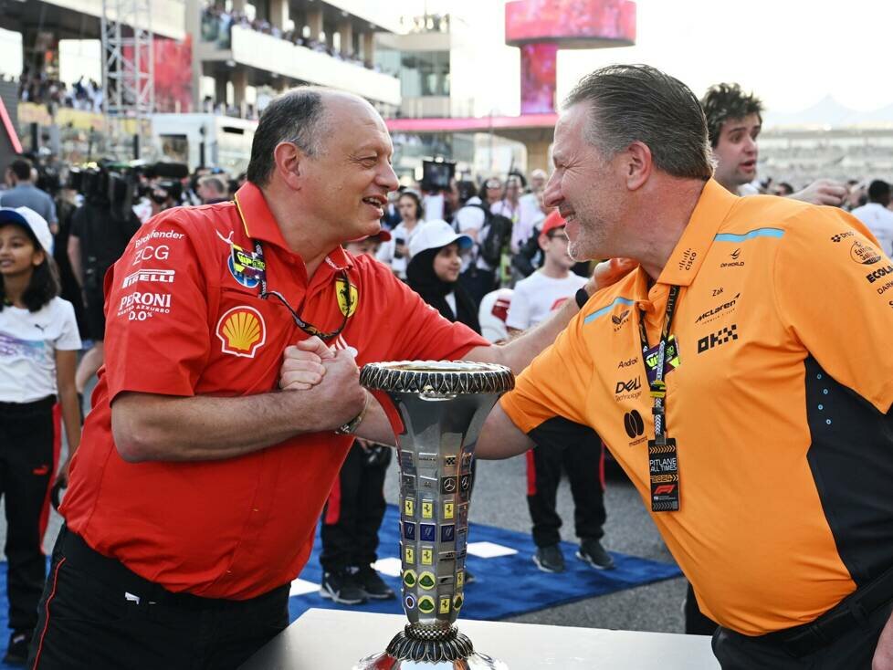 Frederic Vasseur, Zak Brown