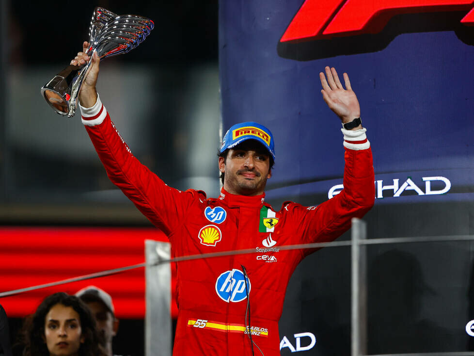 Stand Carlos Sainz zum vorerst letzten Mal auf dem Podium?