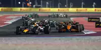 Max Verstappen, Lando Norris, George Russell