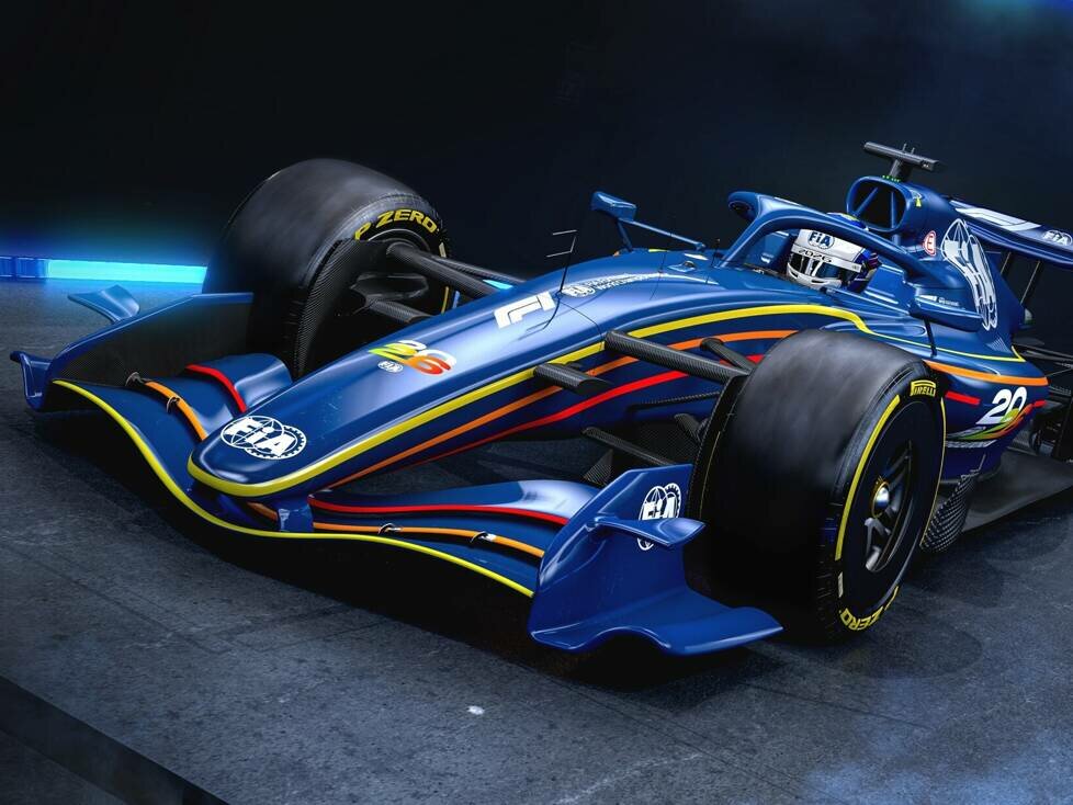 Update der Formel-1-Designstudie für 2026 vom Dezember 2024