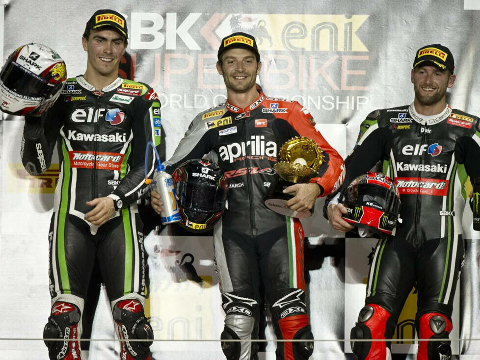 Loris Baz, Sylvain Guintoli, Tom Sykes