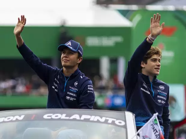 Alexander Albon gibt zu, dass er Franco Colapinto unterschätzt hatte Titel-Bild zur News: Alexander Albon gibt zu, dass er Franco Colapinto unterschätzt hatte