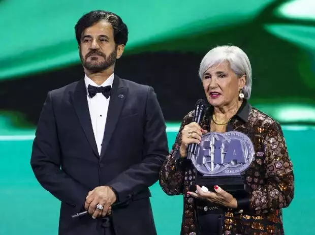 Mohammed bin Sulayem und Michele Mouton Titel-Bild zur News: Mohammed bin Sulayem und Michele Mouton