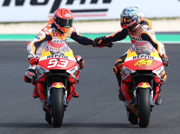 Marc Marquez, Pol Espargaro Marc Marquez, Pol Espargaro