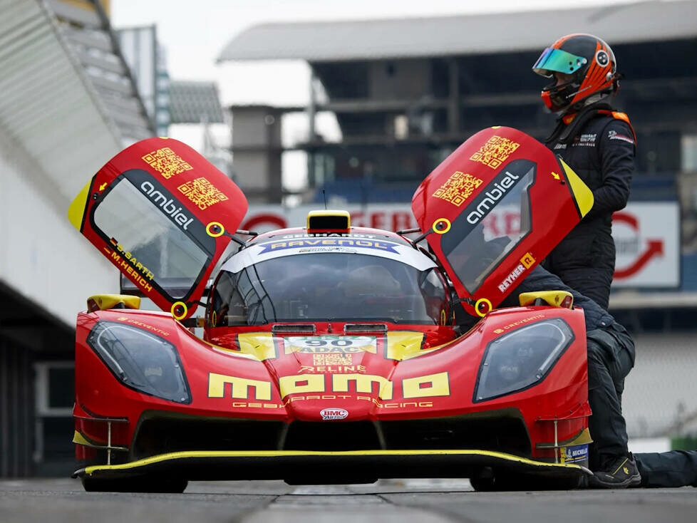 Alexzander Kristiansson bewegte in Hockenheim erstmals die Ginetta von Gebhardt