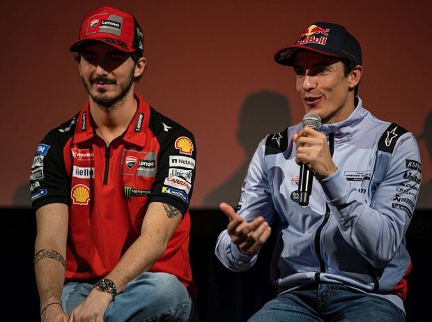Francesco Bagnaia, Marc Marquez Francesco Bagnaia, Marc Marquez