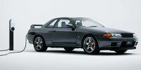 Nissan GT-R R32 zum Elektrauto umgebaut