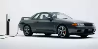 Nissan GT-R R32 zum Elektrauto umgebaut