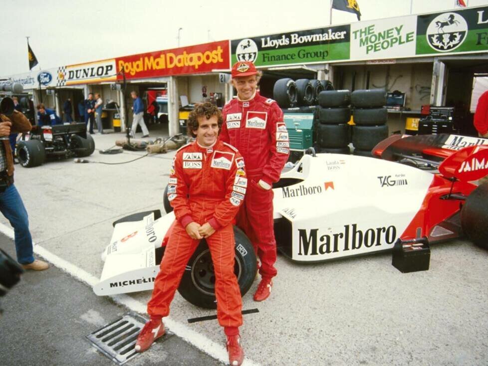 Alain Prost, Niki Lauda