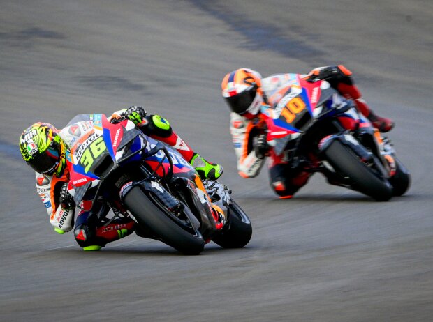 Joan Mir, Luca Marini Joan Mir, Luca Marini