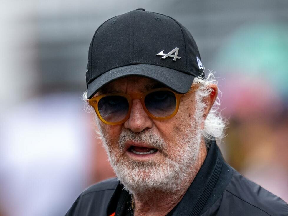 Flavio Briatore von Alpine im Formel-1-Fahrerlager