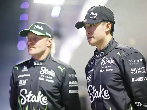 Guanyu Zhou, Valtteri Bottas Titel-Bild zur News: Guanyu Zhou, Valtteri Bottas