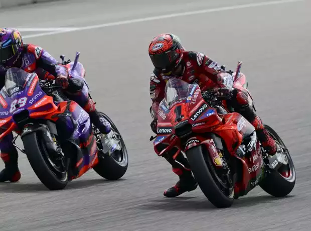 Francesco Bagnaia, Jorge Martin Titel-Bild zur News: Francesco Bagnaia, Jorge Martin