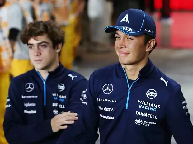 Alexander Albon, Franco Colapinto Titel-Bild zur News: Alexander Albon, Franco Colapinto
