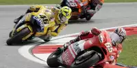 Loris Capirossi, Valentino Rossi, Dani Pedrosa