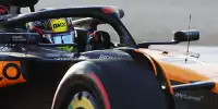 Oscar Piastri im McLaren MCL38 beim Formel-1-Test in Abu Dhabi 2024