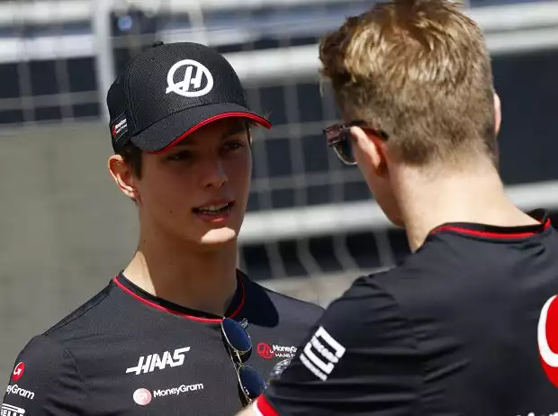Oliver Bearman, Nico Hülkenberg Titel-Bild zur News: Oliver Bearman, Nico Hülkenberg
