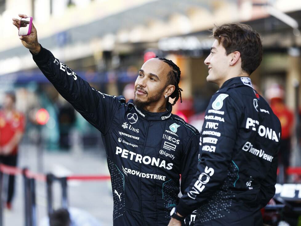 George Russell, Lewis Hamilton