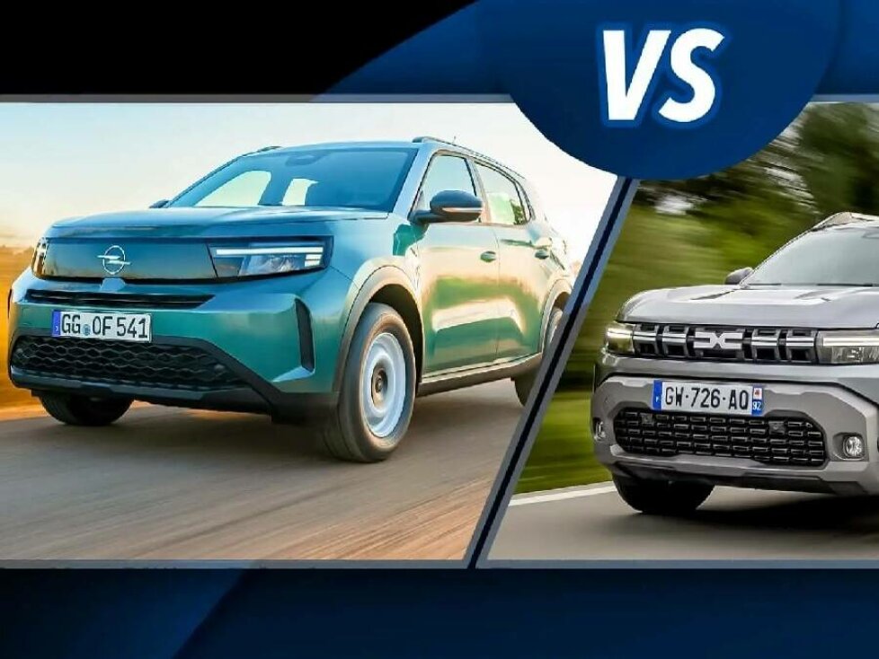 Opel Frontera (2024) vs. Dacia Duster (2024)
