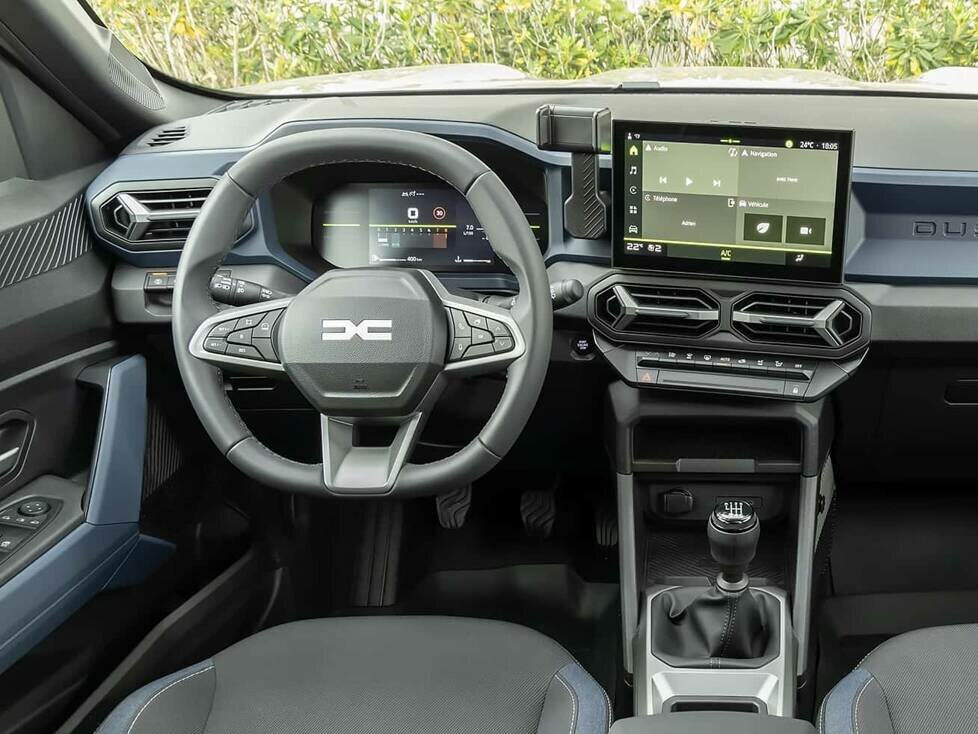 Innenraum des Dacia Duster