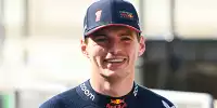 Max Verstappen (Red Bull) bei Testfahrten der Formel 1 in Bahrain 2024