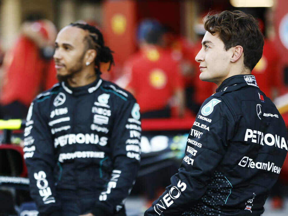 Lewis Hamilton, George Russell