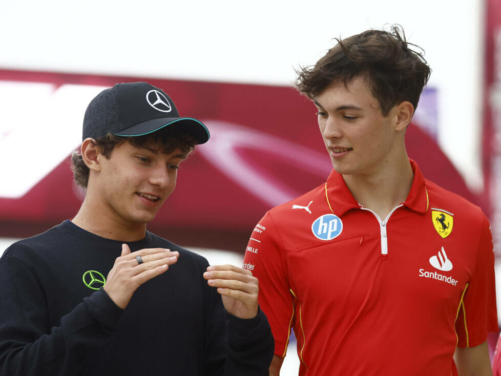Andrea Kimi Antonelli und Oliver Bearman