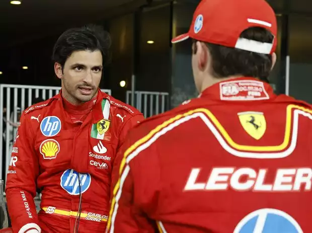 Carlos Sainz, Charles Leclerc Titel-Bild zur News: Carlos Sainz, Charles Leclerc
