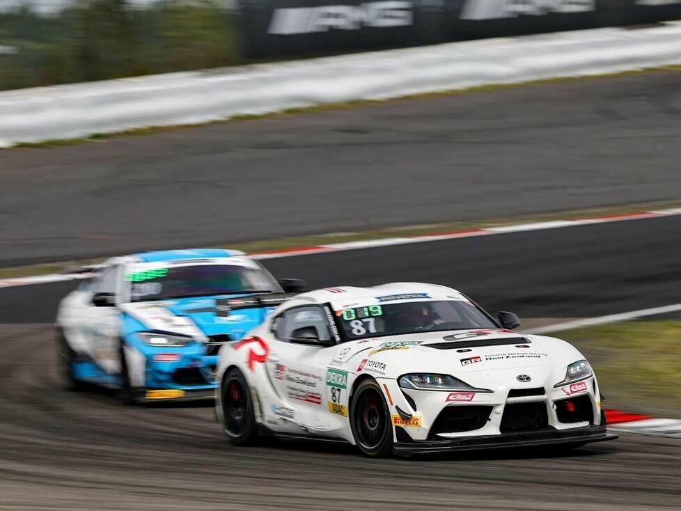 KCMG aus Hongkong absolvierte auf dem Nürburgring einen Gaststart mit dem Toyota GR Supra GT4 Evo