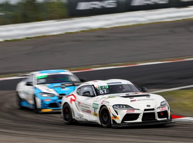 KCMG aus Hongkong absolvierte auf dem Nürburgring einen Gaststart mit dem Toyota GR Supra GT4 Evo KCMG aus Hongkong absolvierte auf dem Nürburgring einen Gaststart mit dem Toyota GR Supra GT4 Evo