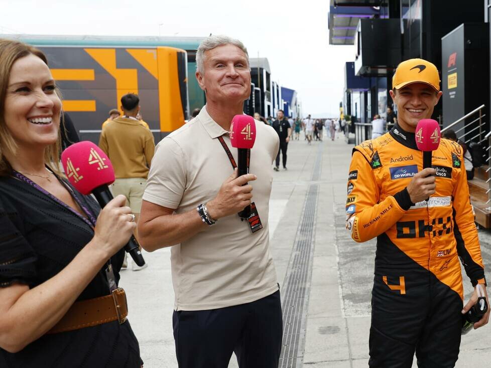 David Coulthard, Lando Norris