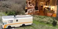 Schulbus wird zum Edel-Camper