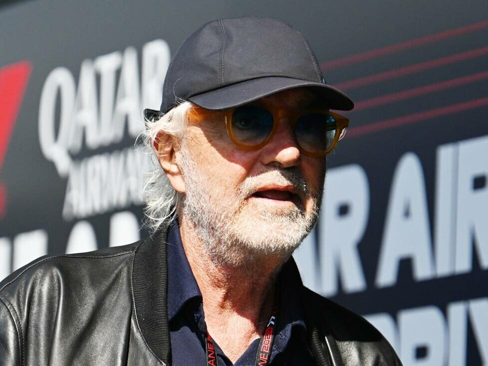 Flavio Briatore von Alpine im Formel-1-Fahrerlager